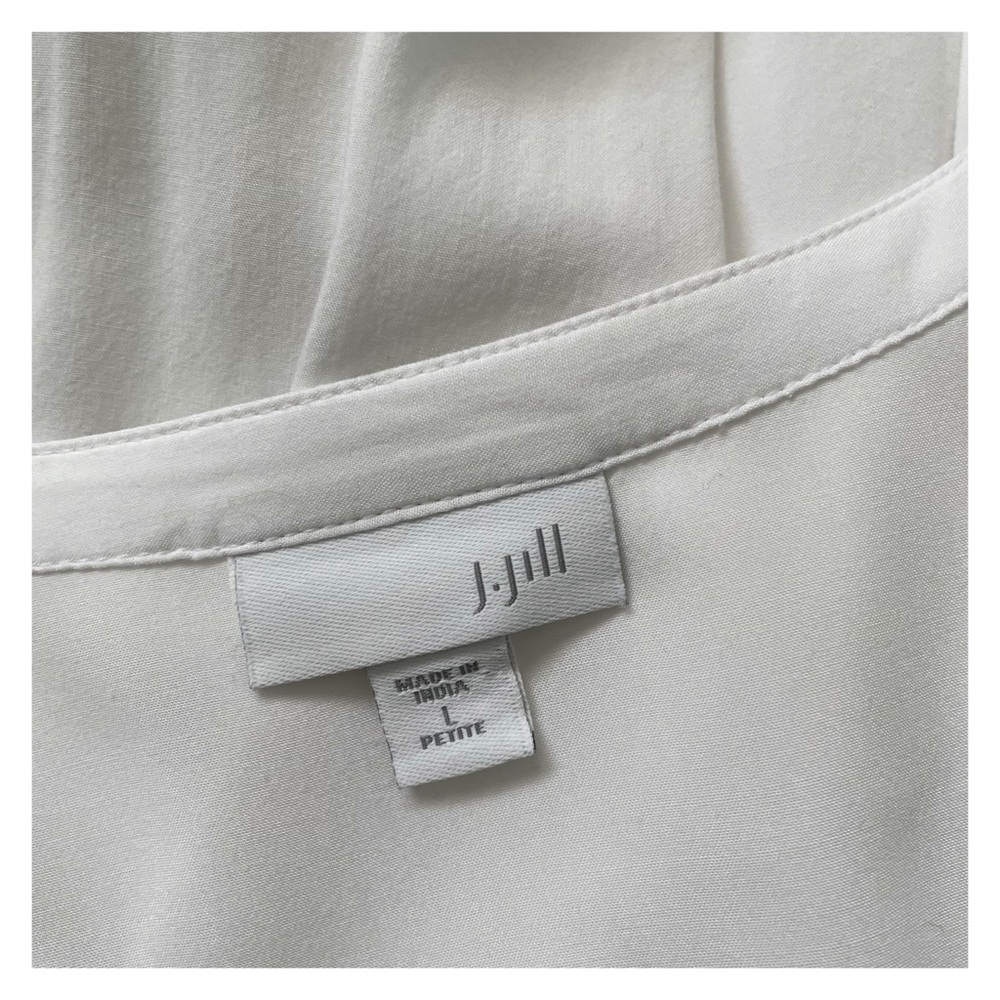 J. JILL TUNIC WHITE SIZE LP - Picture 7 of 8